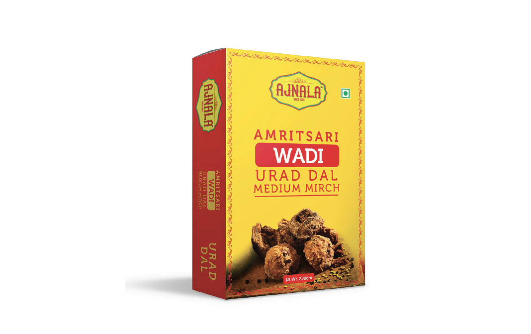 Ajnala Amritsari Wadi Urad Dal Medium Mirch   Pack  200 grams